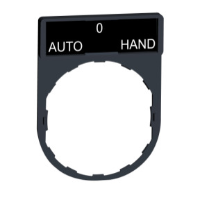 Porta-etiqueta 30 x 40 mm para etiqueta 8 x 27 mm con marcaje auto-o-hand ref. ZBY2385 Schneider Electric [PLAZO 3-6 SEMANAS]