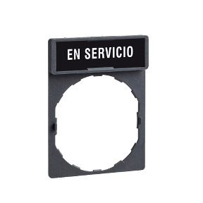 porta-etiqueta 30 x 40 mm ZBY2411 Schneider Precio 54% Desc.