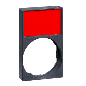 Porta-etiqueta 30 x 50 mm para etiqueta 18 x 27 mm sin marcar ref. ZBY6H101 Schneider Electric [PLAZO 3-6 SEMANAS]