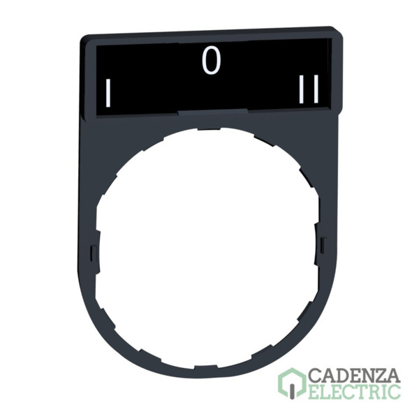 Porta etiqueta c/etiqueta i-o-ii ref. ZBY2186 Schneider Electric