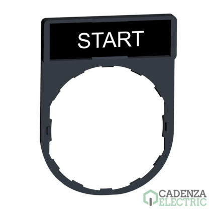 Compra Porta etiqueta c/etiqueta start ref. ZBY2303 Schneider Electric al mejor precio | Cadenza Electric