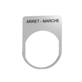 PORTAETIQ.METAL 30x40MM  ZBYM2166 Schneider Precio 54% Desc.