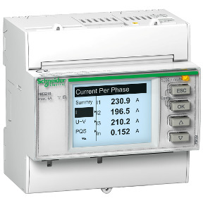 power Meter PM3210, 1 salida digital impulsional ref. METSEPM3210 Schneider Electric [PLAZO 3-6 SEMANAS]