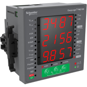 PowerLogic® PM2X30 - Módulo I / O - Digital - 2 entradas + 2 salidas de relés ref. METSEPM2KDGTLIO22 Schneider Electric [PLAZO 8