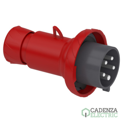 Compra PratiKa wander plug - straight - 32 A - 3P + N + E - 380...415 V AC - IP67 ref. PKE32M735 Schneider Electric al mejor precio | Cadenza Electric