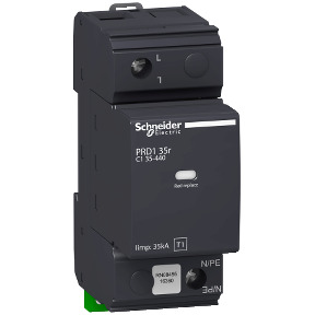 PRD135r modular surge arrester - 1 pole - 440V - with remote transfer ref. 16649 Schneider Electric [PLAZO 3-6 SEMANAS]