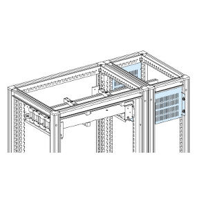 Prisma PH - horizontal cover - form 2 - W= 300 mm - D= 500 mm - 3M busbar ((*)) ref. 6560 Schneider Electric [PLAZO 3-6 SEMANAS]