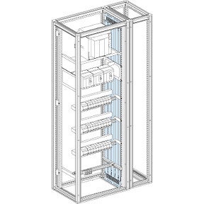 Prisma PH - side cover extension - form 2 - D = 500 mm ((*)) ref. 6545 Schneider Electric [PLAZO 3-6 SEMANAS]