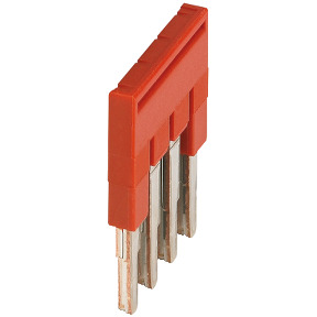 Puente enchufable NSYTR 4 pts. para terminales de 2,5mm² ref. NSYTRAL24 Schneider Electric [PLAZO 3-6 SEMANAS]