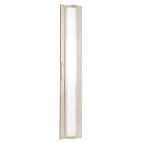 Puerta transparente G IP30 pasillo lateral - an 300 mm - 30 mód - alto 1.680 mm ref. 8293 Schneider Electric