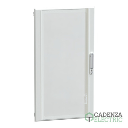 Compra Puerta transparente, PrismaSeT G, IP40, 600mm (an.) x 1.080mm (alt.), 21 Módulos, Blanca, RAL 9003 ref. LVS08137 Schneider Electric al mejor precio | Cadenza Electric