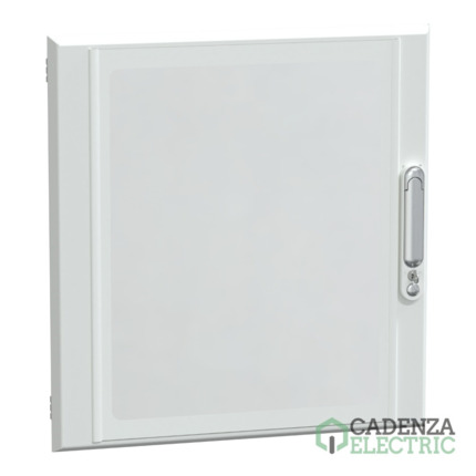 Compra Puerta transparente, PrismaSeT G, IP40, 600mm (an.) x 630mm (alt.), 12 Módulos, Blanca, RAL 9003 ref. LVS08134 Schneider Electric al mejor precio | Cadenza Electric