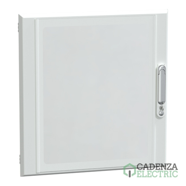 Puerta transparente, PrismaSeT G, IP40, 600mm (an.) x 630mm (alt.), 12 Módulos, Blanca, RAL 9003 ref. LVS08134 Schneider Electri