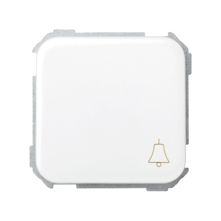 Comprar PULSADOR CON GRABADO CAMPANA Simon ref. 31650-30 al mejor precio | Cadenza Elecric