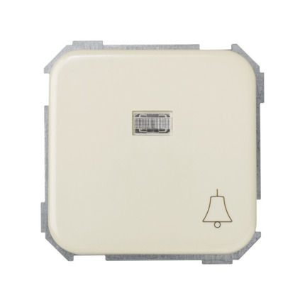 Comprar PULSADOR CON GRABADO CAMPANA Y LUMINOSO Simon ref. 31660-31 al mejor precio | Cadenza Elecric