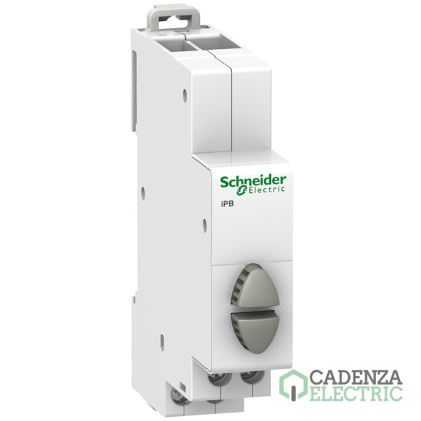 Pulsador doble Acti9 iPB, 1 NA + 1 NA, gris ref. A9E18035 Schneider Electric