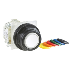 pulsador en 7 colores para elegir Ø30 - 1NA ref. 9001SKR1UH5 Schneider Electric [PLAZO 3-6 SEMANAS]
