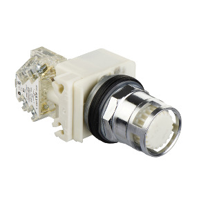 pulsador luminoso blanco Ø30 - 1NANC - 120V ref. 9001K3L38WH13 Schneider Electric [PLAZO 3-6 SEMANAS]