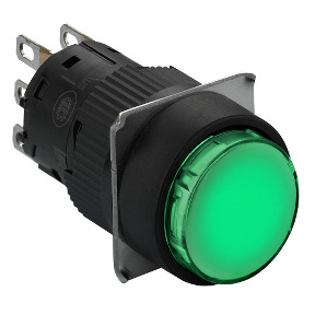 pulsador luminos | XB6EAF3B1P | Schneider | Precio 54% Desc.