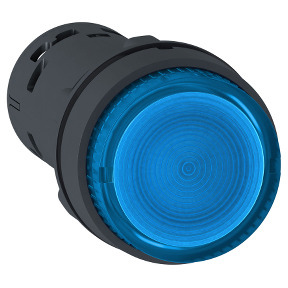 Pulsador luminoso - LED - Pestillo -1NO - Azul - 120v ref. XB7NJ06G1 Schneider Electric [PLAZO 3-6 SEMANAS]