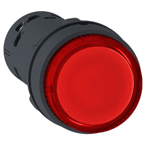 Pulsador luminoso - LED - Pestillo -1NO - Rojo - 230v ref. XB7NJ04M1 Schneider Electric [PLAZO 3-6 SEMANAS]