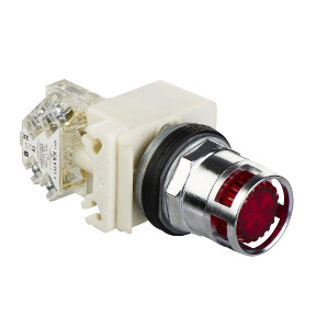pulsador luminoso rojo Ø30 - 1 NANC - 120V ref. 9001K3L1RH13 Schneider Electric [PLAZO 3-6 SEMANAS]