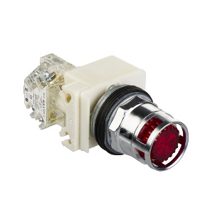 pulsador luminoso rojo Ø30 - 1 NANC - 48V ref. 9001K3L36LRRH13 Schneider Electric [PLAZO 3-6 SEMANAS]