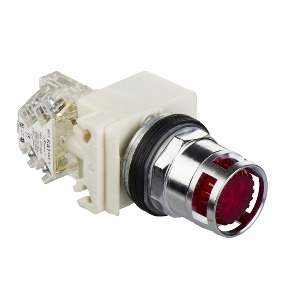pulsador luminoso rojo Ø30 - 1NANC - 230V ref. 9001K3L7RH13 Schneider Electric [PLAZO 3-6 SEMANAS]
