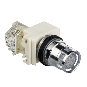 pulsador luminoso transparente Ø30 - 1NANC - 120V ref. 9001K3L38CH13 Schneider Electric [PLAZO 3-6 SEMANAS]