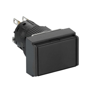 pulsador rectangular negro Ø16 - 1NANC ref. XB6EDA21P Schneider Electric [PLAZO 3-6 SEMANAS]