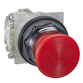 pulsador rojo Ø30 - cabeza seta Ø35 - 1NANC ref. 9001KR24RH13 Schneider Electric [PLAZO 3-6 SEMANAS]