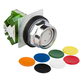 pulsador saliente en 7 colores para elegir Ø30 - 1NA ref. 9001KR2UH5 Schneider Electric [PLAZO 3-6 SEMANAS]