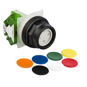 pulsador saliente en 7 colores para elegir Ø30 - 1NA ref. 9001SKR2UH5 Schneider Electric [PLAZO 3-6 SEMANAS]