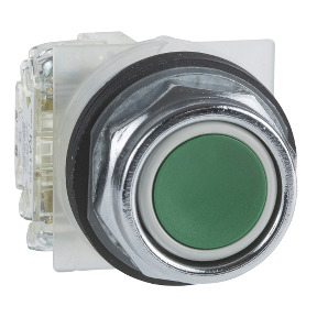 Pulsador verde ø 30 - 1NA ref. 9001KR1GH5 Schneider Electric [PLAZO 3-6 SEMANAS]