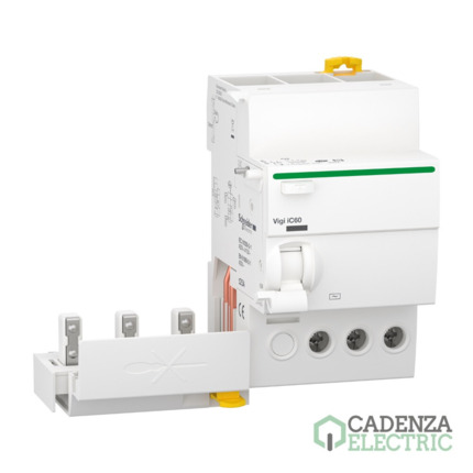 Compra Quick Vigi iC60 3P 25A 30mA AC ref. A9Q11325 Schneider Electric al mejor precio | Cadenza Electric