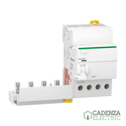 Compra Quick Vigi iC60 4P 25A 300mA A ref. A9Q24425 Schneider Electric al mejor precio | Cadenza Electric