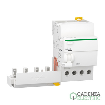 Compra Quick Vigi iC60 4P 25A 30mA A ref. A9Q21425 Schneider Electric al mejor precio | Cadenza Electric