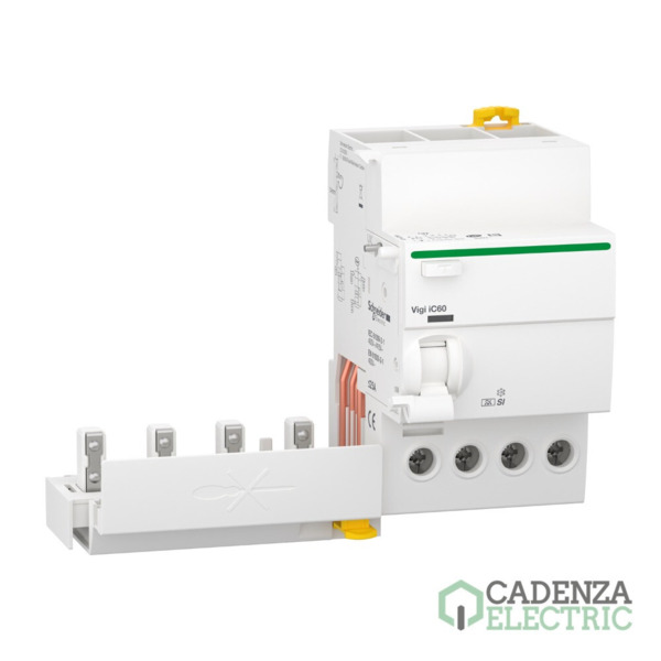 Quick Vigi iC60 4P 25A 30mA A-SI ref. A9Q31425 Schneider Electric