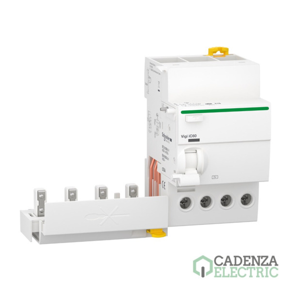 Quick Vigi iC60 4P 25A 30mA AC ref. A9Q11425 Schneider Electric