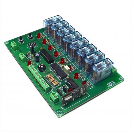 Receptor RF G3 8 canales mon/biest. 12VCC | Precio: 149,435€ | Cadenza Electric