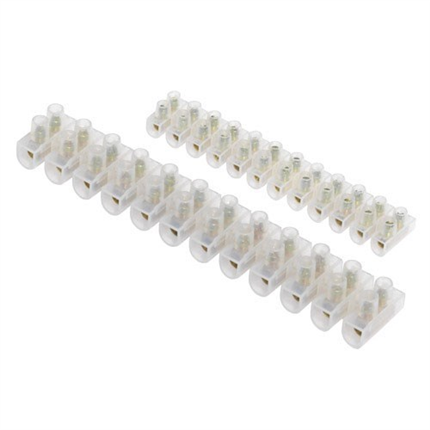 comprar Regleta 12 Fichas Empalme  6 A. - 6 mmÂ².  precio 0,74 €