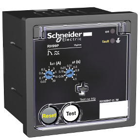 Relé diferencial RH99P con rearme manual local - 0.03..30 A - 0..4.5 s - 130 V ref. 56272 Schneider Electric [PLAZO 3-6 SEMANAS]