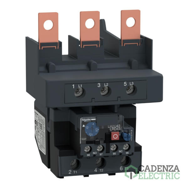 Rele Termico P/Cont D115 Y D150 95/120A ref. LRD4367 Schneider Electric