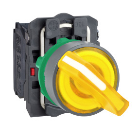 SELECTOR LUM.NARANJA 2 POS.FIJAS 120VAC 1NA1NC COL.GR. ref. XB5AK125G5C0 Schneider Electric [PLAZO 3-6 SEMANAS]