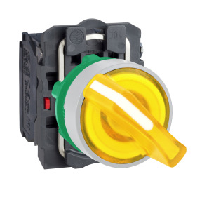 SELECTOR LUM.NARANJA 2 POS.FIJAS 24VAC/DC 1NA1NC COL.BL. ref. XB5AK125B5C1 Schneider Electric [PLAZO 3-6 SEMANAS]