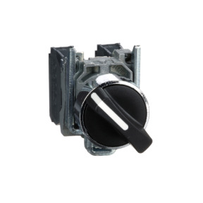 Selector negro ø 22 | XB4BD25 | Schneider | Precio 54% Desc.