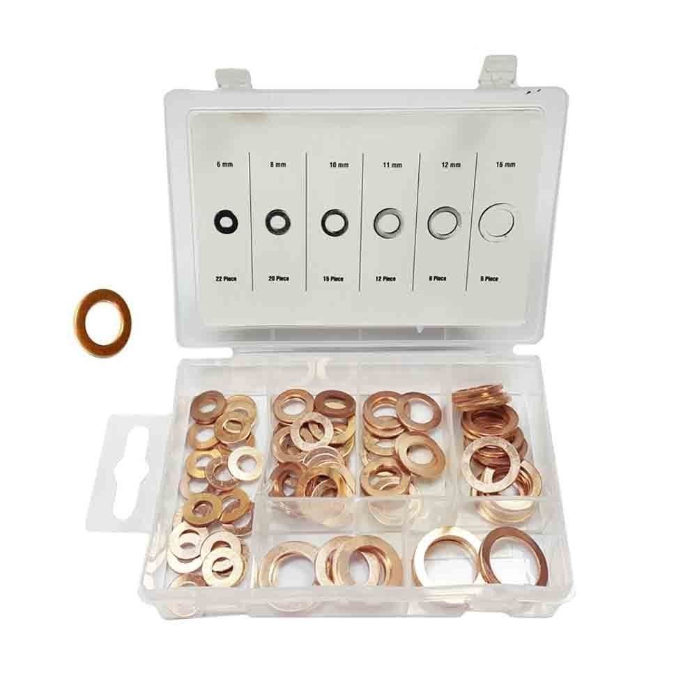 comprar SET DE 80 ARANDELAS VARIAS COBRE  precio 13,54 €