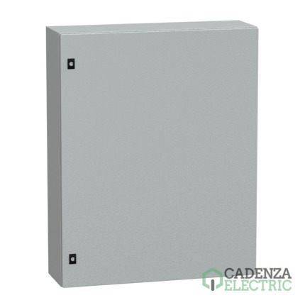 Compra Spacial CRN con puerta ciega sin placa de montaje Alt1000xAnch800xProf250; IP66; IK10; RAL7035 ref. NSYCRN108250 Schneider Electric al mejor precio | Cadenza Electric