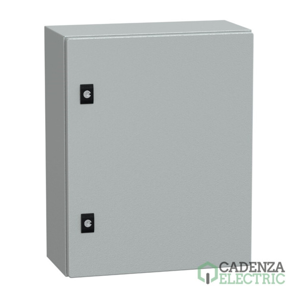 Spacial CRN con puerta ciega sin placa de montaje Alt500xAnch400xProf200; IP66; IK10; RAL7035 ref. NSYCRN54200 Schneider Electri