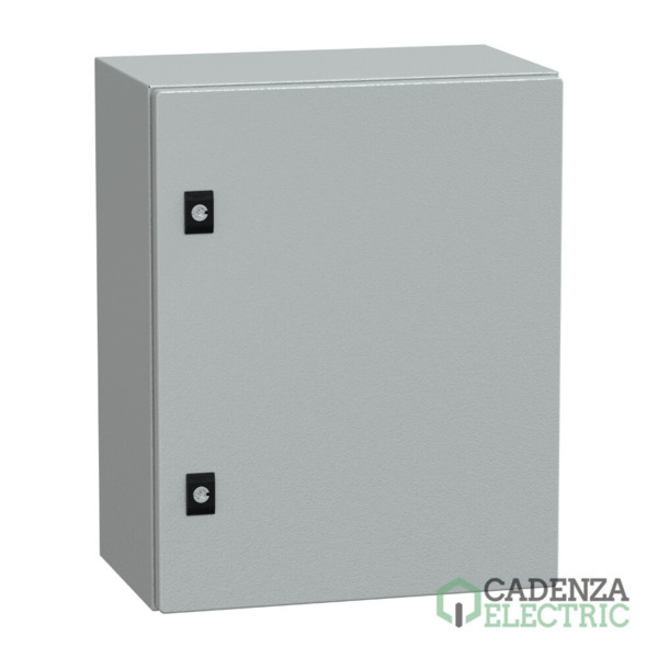Spacial CRN con puerta ciega sin placa de montaje Alt500xAnch400xProf250; IP66; IK10; RAL7035 ref. NSYCRN54250 Schneider Electri